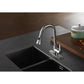 Kingston Brass Continental Pull-Down Sprayer Kitchen Faucet In Polished Chrome, LS8721CTL