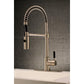 Kingston Brass Kaiser Pull-Down Sprayer Kitchen Faucet In Brushed Nickel, LS8778DKL