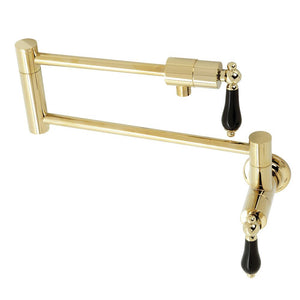 Kingston Brass Pot Filler in Polished Brass, KS4102PKL