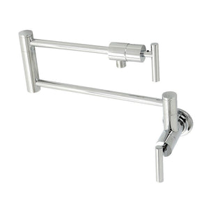 Kingston Brass Pot Filler in Polished Chrome, KS4101CML