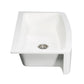Kingston Brass 36 In. Farmhouse Single Bowl Kitchen Sink, Matte White, GKFA36229