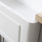 Kingston Brass 36 In. Apron Front Farmhouse Single Bowl Kitchen Sink, Matte White, GKFA361810LD