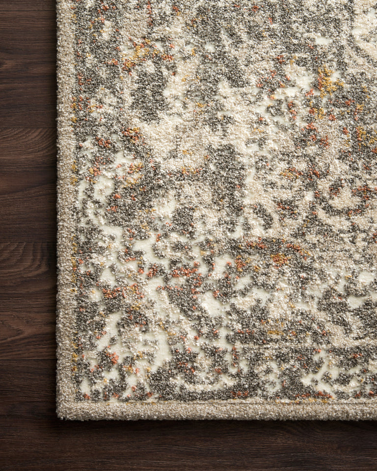 Loloi Rugs Landscape Collection Rug in Sand, Graphite - 8'10" x 12'7"