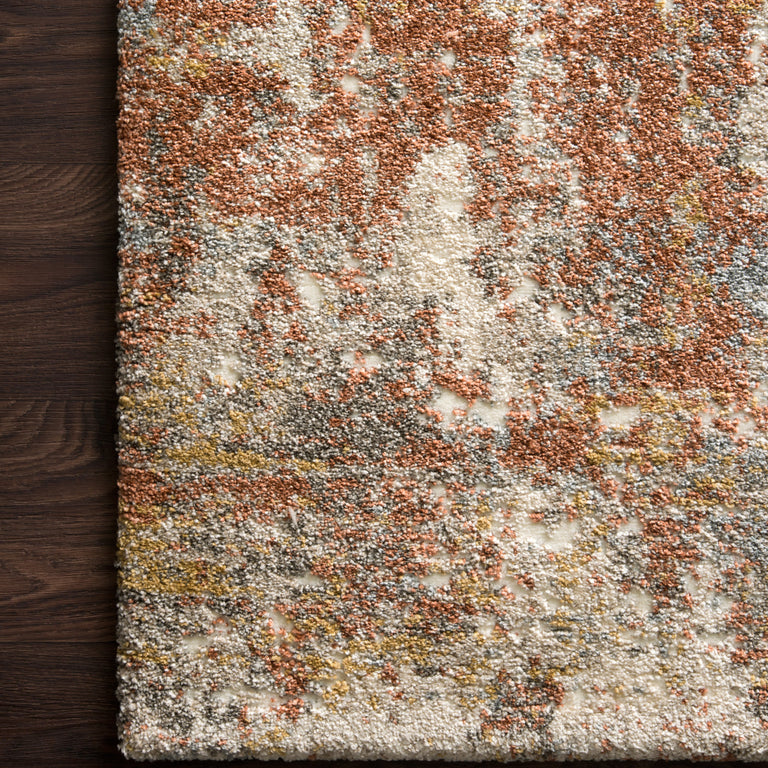 Loloi Rugs Landscape Collection Rug in Rust - 7'7" x 10'6"