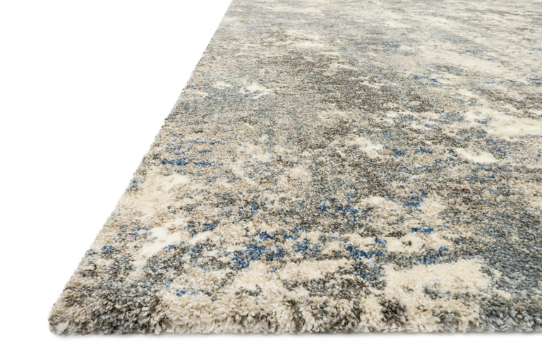 Loloi Rugs Landscape Collection Rug in Slate - 8'10" x 12'7"