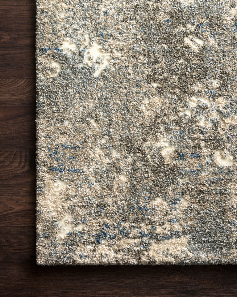 Loloi Rugs Landscape Collection Rug in Slate - 8'10" x 12'7"