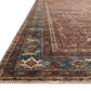 Loloi II Layla Collection Rug in Brick, Blue - 2'0" x 5'0"