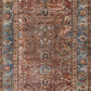 Loloi II Layla Collection Rug in Brick, Blue - 7'6" x 9'6"