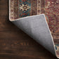 Loloi II Layla Collection Rug in Brick, Blue - 7'6" x 9'6"