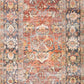 Loloi II Layla Collection Rug in Spice, Marine - 2'3" x 3'9"
