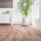 Loloi II Layla Collection Rug in Spice, Marine - 2'3" x 3'9"