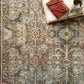Loloi II Layla Collection Rug in Olive, Charcoal - 3'6" x 5'6"