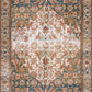 Loloi II Layla Collection Rug in Ocean, Multi - 3'6" x 5'6"