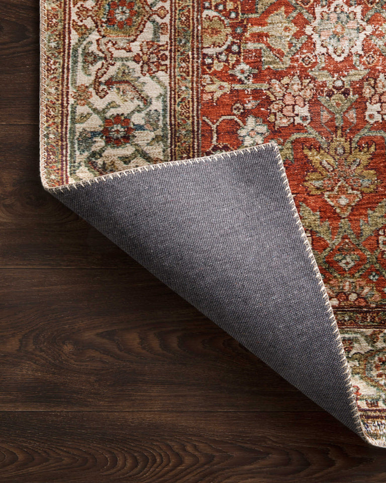 Loloi II Layla Collection Rug in Ocean, Multi - 9'0" x 12'0"