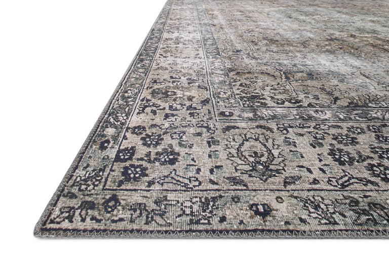 Loloi II Layla Collection Rug in Taupe, Stone - 5' x 7'6"