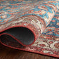 Loloi II Layla Collection Rug in Marine, Clay - 3'6" x 5'6"