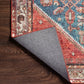 Loloi II Layla Collection Rug in Marine, Clay - 3'6" x 5'6"