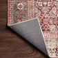 Loloi II Layla Collection Rug in Cinnamon, Sage - 2.5' x 7'6"