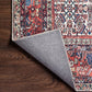 Loloi II Layla Collection Rug in Ivory, Brick - 5' x 7'6"