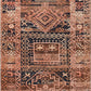 Loloi II Layla Collection Rug in Mocha, Blush - 2'6" x 12'0"