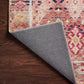 Loloi II Layla Collection Rug in Magenta, Multi - 2'6" x 12'0"