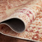 Loloi II Layla Collection Rug in Natural, Spice - 2.5' x 7'6"