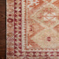 Loloi II Layla Collection Rug in Natural, Spice - 2.5' x 7'6"