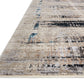 Loloi Rugs Leigh Collection Rug in Granite, Slate - 7'10" x 10'10"