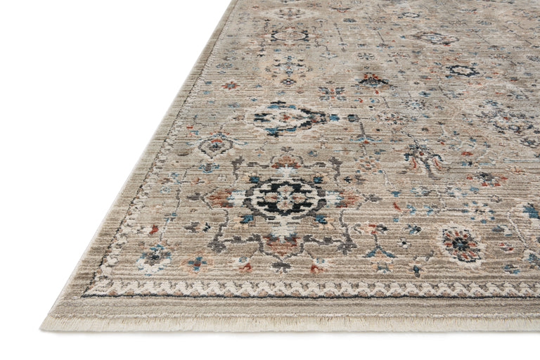 Loloi Rugs Leigh Collection Rug in Dove, Multi - 9'6" x 13'