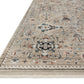 Loloi Rugs Leigh Collection Rug in Dove, Multi - 6'7" x 9'6"