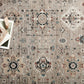 Loloi Rugs Leigh Collection Rug in Dove, Multi - 9'6" x 13'