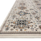 Loloi Rugs Leigh Collection Rug in Ivory, Taupe - 6'7" x 9'6"
