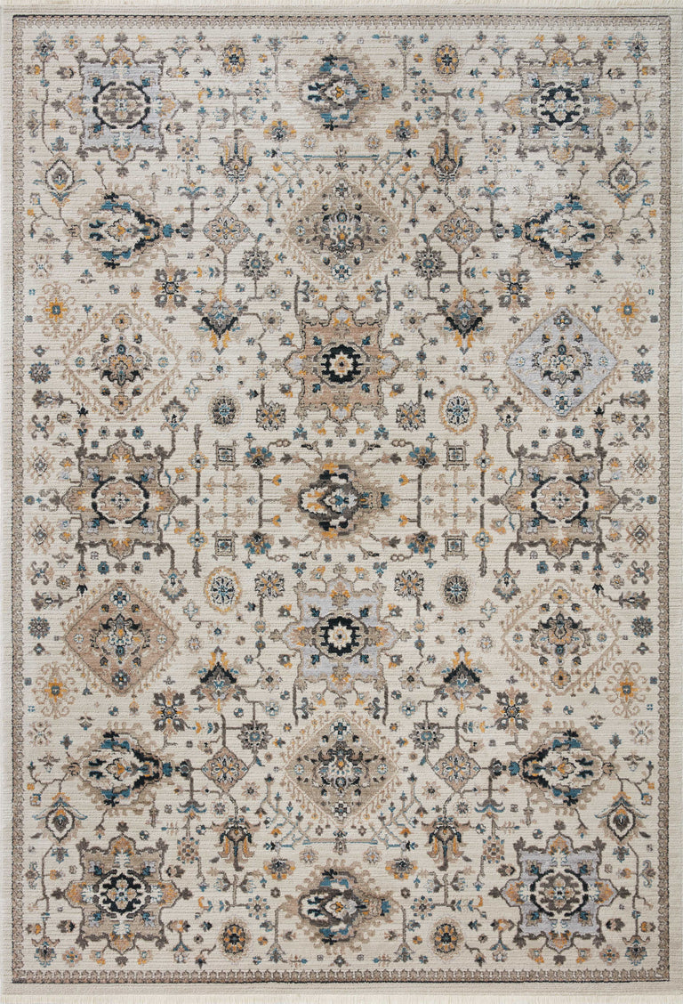 Loloi Rugs Leigh Collection Rug in Ivory, Taupe - 7'10" x 10'10"