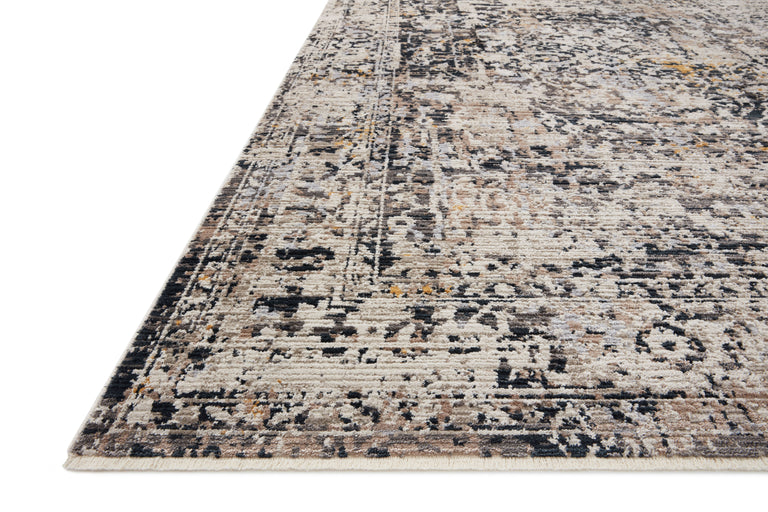 Loloi Rugs Leigh Collection Rug in Charcoal, Taupe - 9'6" x 13'