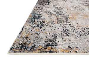Loloi Rugs Leigh Collection Rug in Silver, Multi - 9'6" x 13'