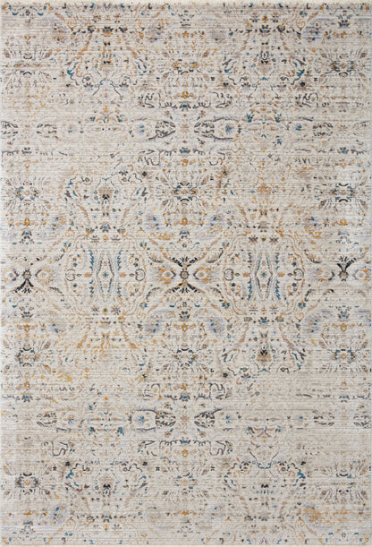 Loloi Rugs Leigh Collection Rug in Ivory, Straw - 9'6" x 13'