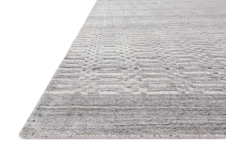 Loloi Rugs Lennon Collection Rug in Silver - 5'6" x 8'6"