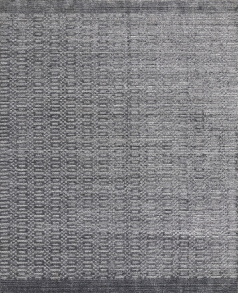 Loloi Rugs Lennon Collection Rug in Steel - 5'6" x 8'6"