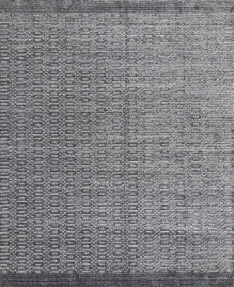 Loloi Rugs Lennon Collection Rug in Steel - 4'0" x 6'0"