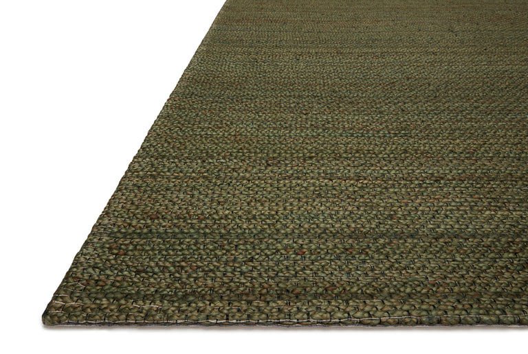 Loloi Rugs Lily Collection Rug in Green - 7'9" x 9'9"