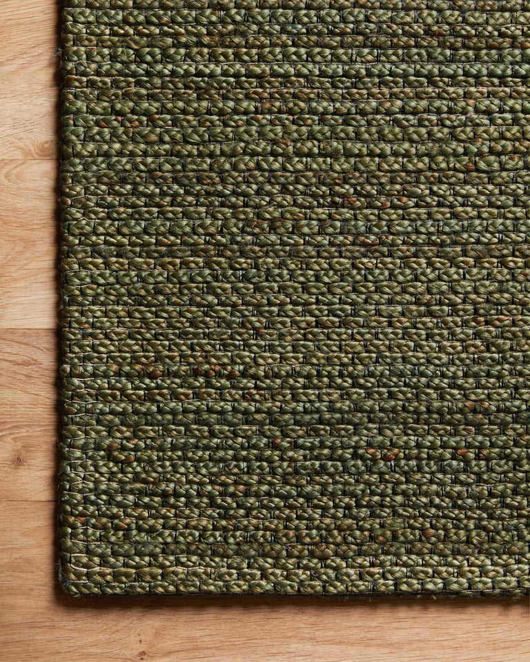 Loloi Rugs Lily Collection Rug in Green - 7'9" x 9'9"
