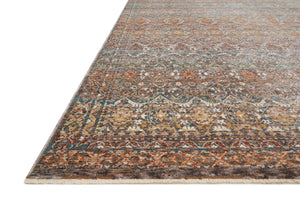 Loloi Rugs Lourdes Collection Rug in Stone, Multi - 9'6" x 13'1"