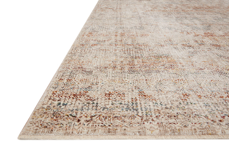 Loloi Rugs Lourdes Collection Rug in Ivory, Spice - 11'6" x 15'7"