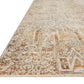 Loloi Rugs Lourdes Collection Rug in Ivory, Orange - 11'6" x 15'7"