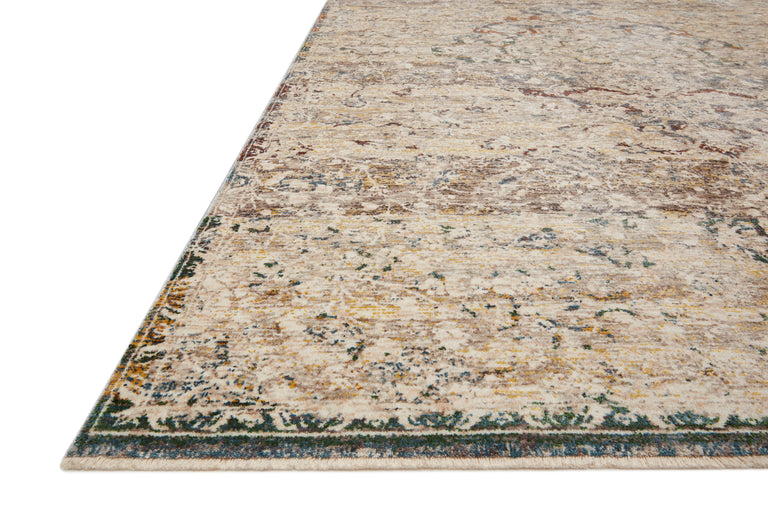 Loloi Rugs Lourdes Collection Rug in Ivory, Multi - 11'6" x 15'7"