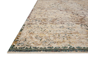 Loloi Rugs Lourdes Collection Rug in Ivory, Multi - 9'6" x 13'1"
