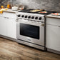 THOR Kitchen 36 in. 6.0 Cu. Ft Propane Gas Range in Stainless Steel, LRG3601ULP