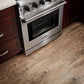 THOR Kitchen 36 in. 6.0 Cu. Ft Propane Gas Range in Stainless Steel, LRG3601ULP