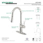 Kingston Brass New York Pull-Down Sprayer Kitchen Faucet In Polished Chrome, LS2721NYL
