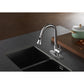 Kingston Brass Single-Handle Pull-Down Sprayer Kitchen Faucet in Polished Chrome, LS8721DL